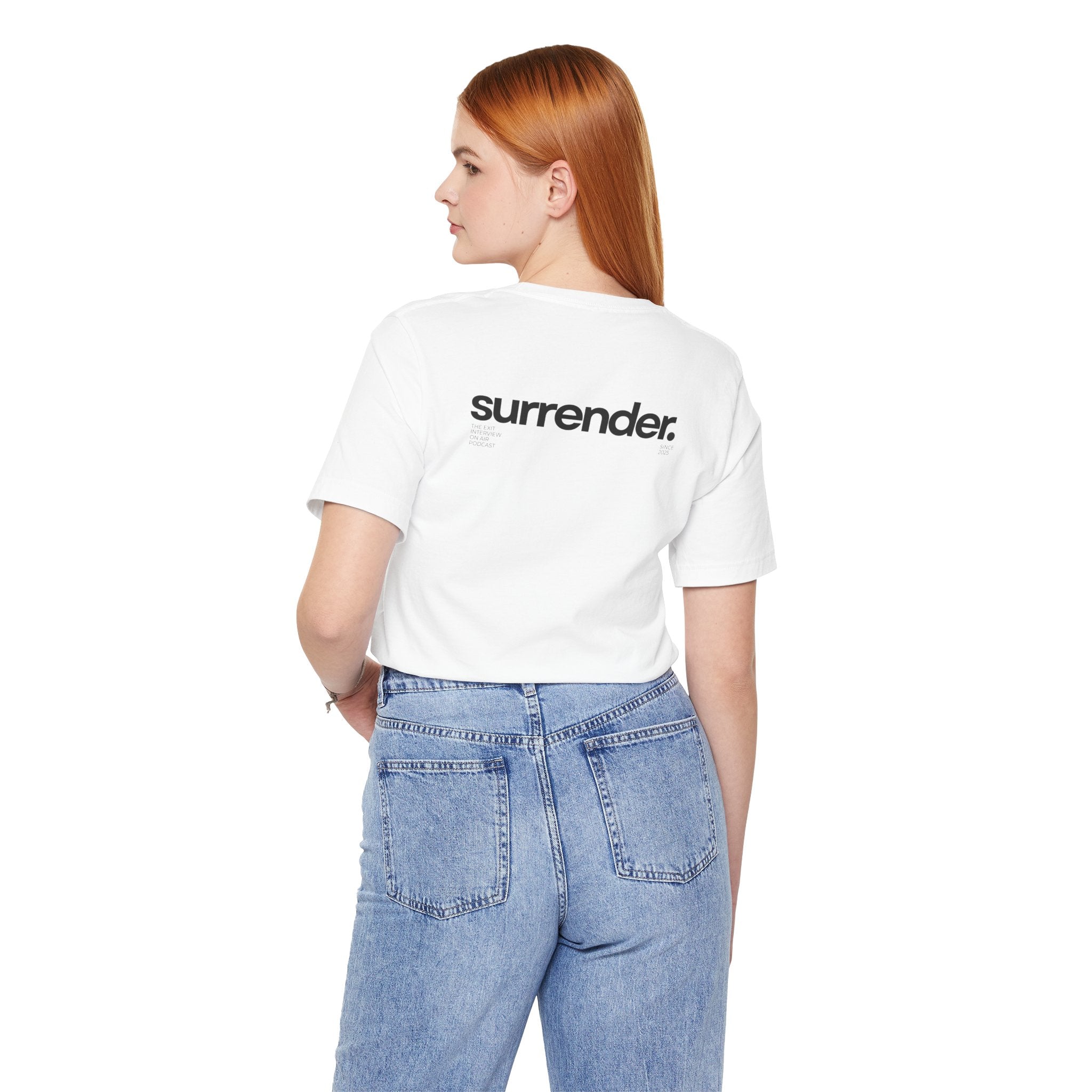 Surrender Unisex Jersey Short Sleeve Tee