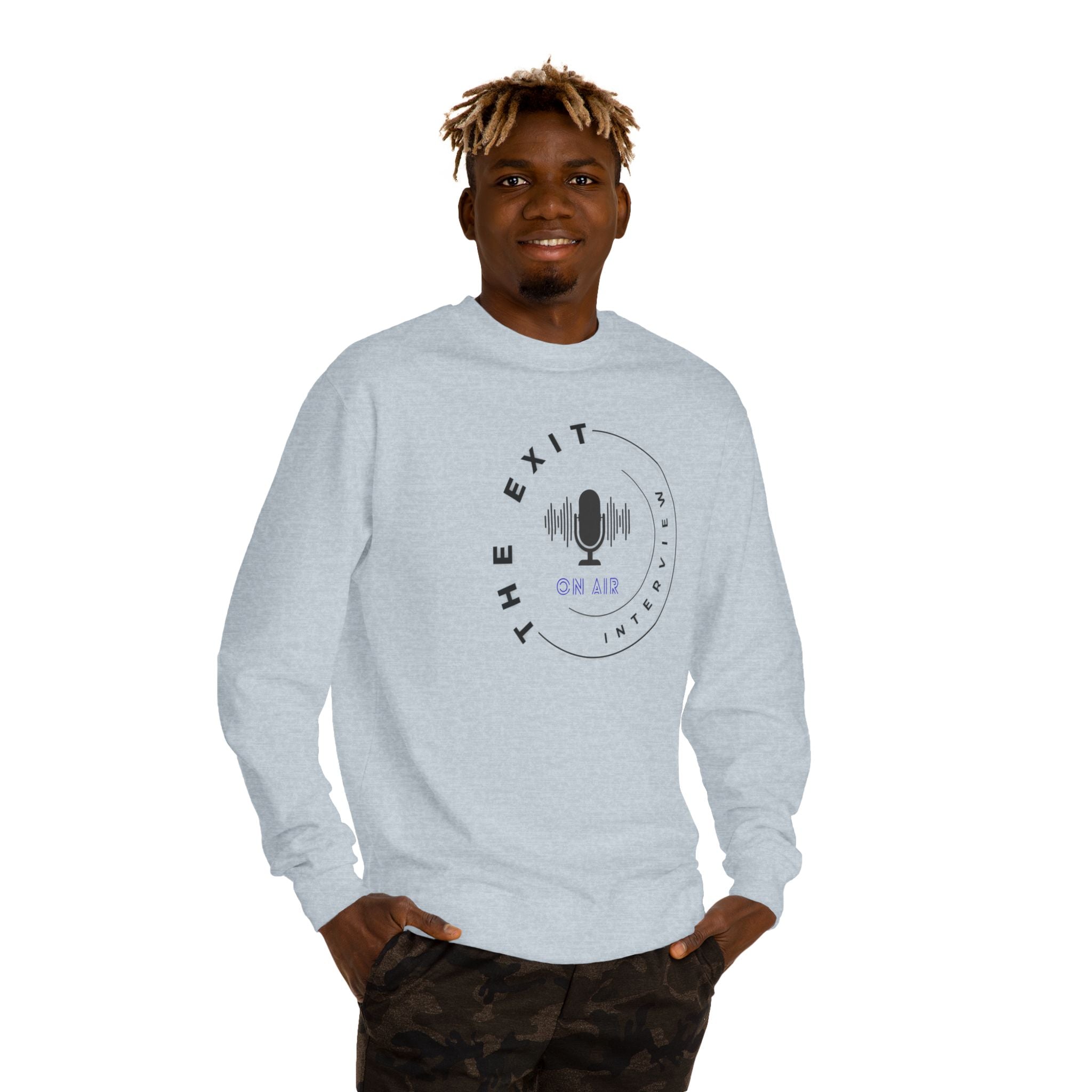 The Exit Interview On Air Printed Unisex Crew Neck Sweatshirt