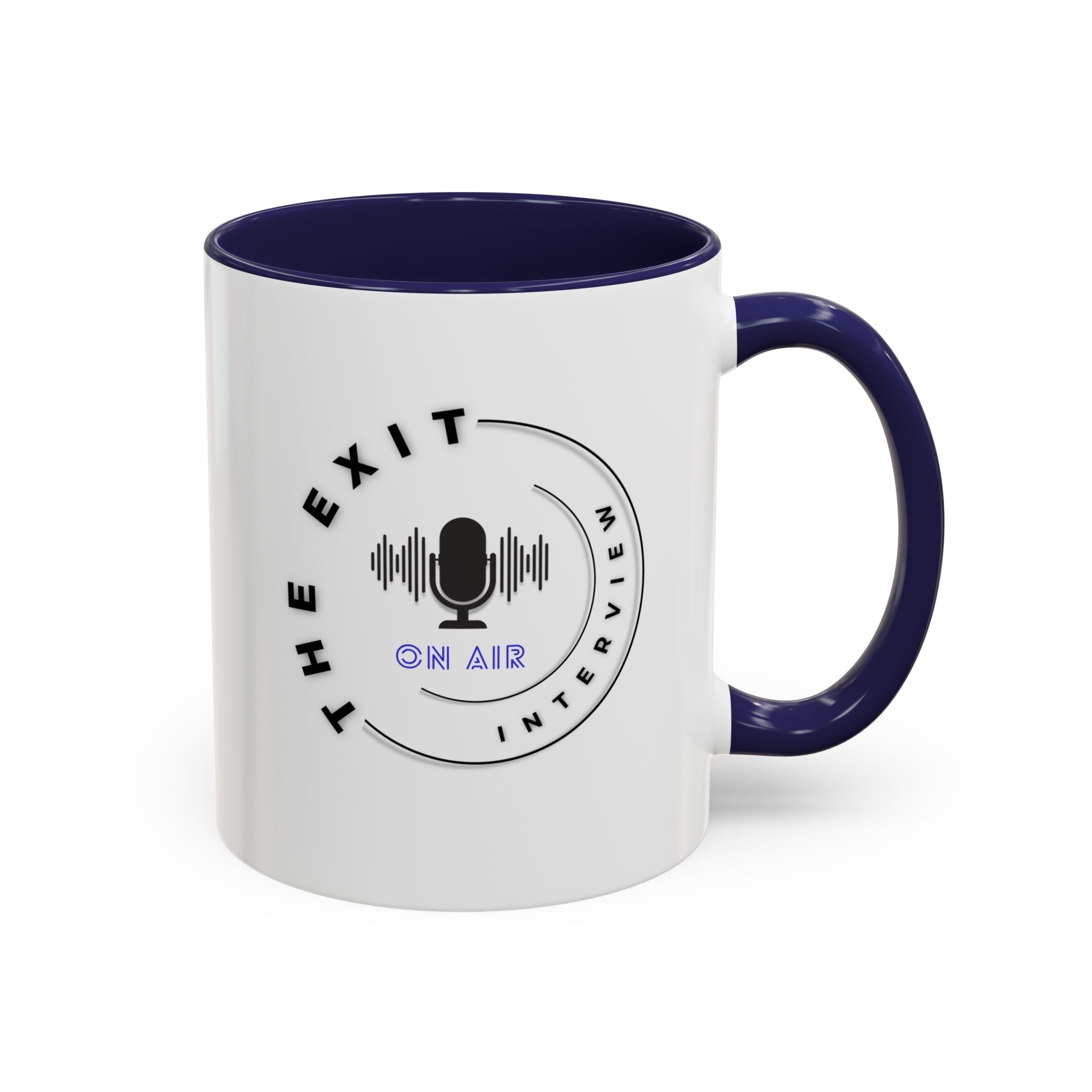 The Exit Interview On Air Accent Coffee Mug