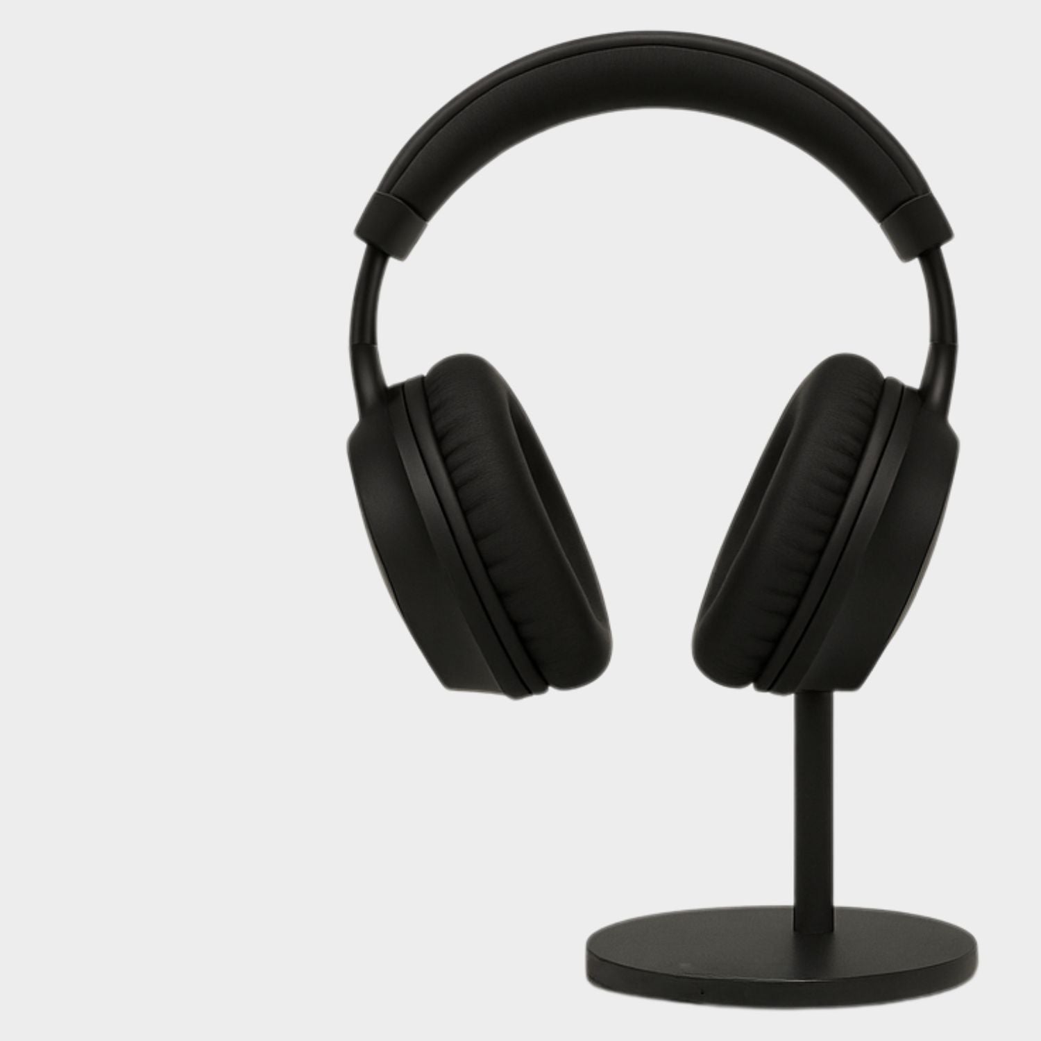 Headphones on a stand | The Exit Interview On Air Podcast