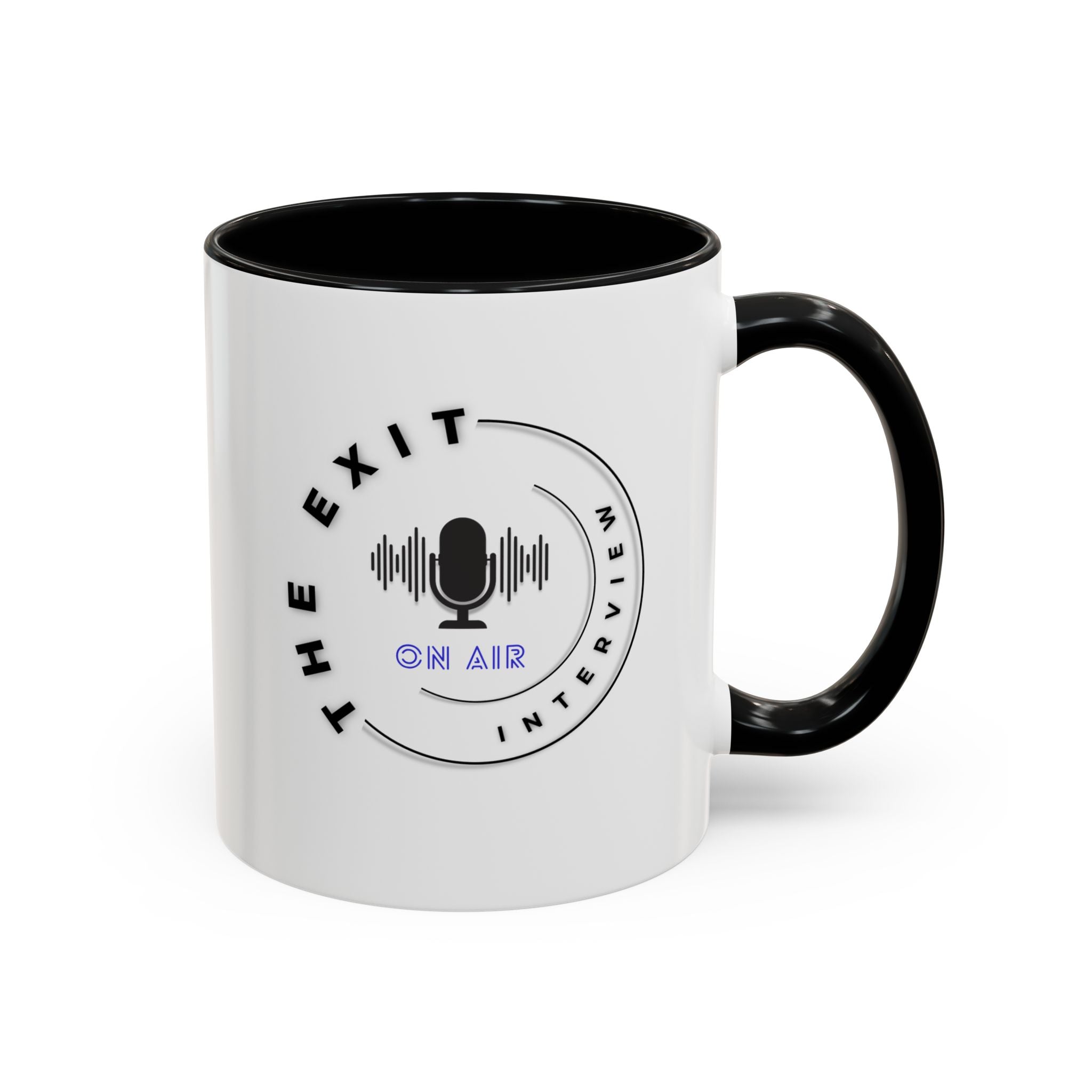 The Exit Interview On Air Accent Coffee Mug