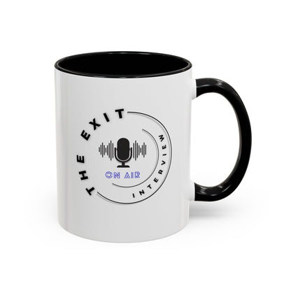 The Exit Interview On Air Accent Coffee Mug