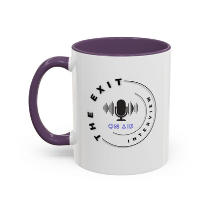 The Exit Interview On Air Accent Coffee Mug