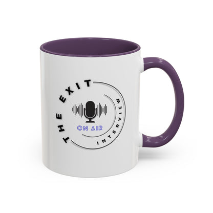 The Exit Interview On Air Accent Coffee Mug