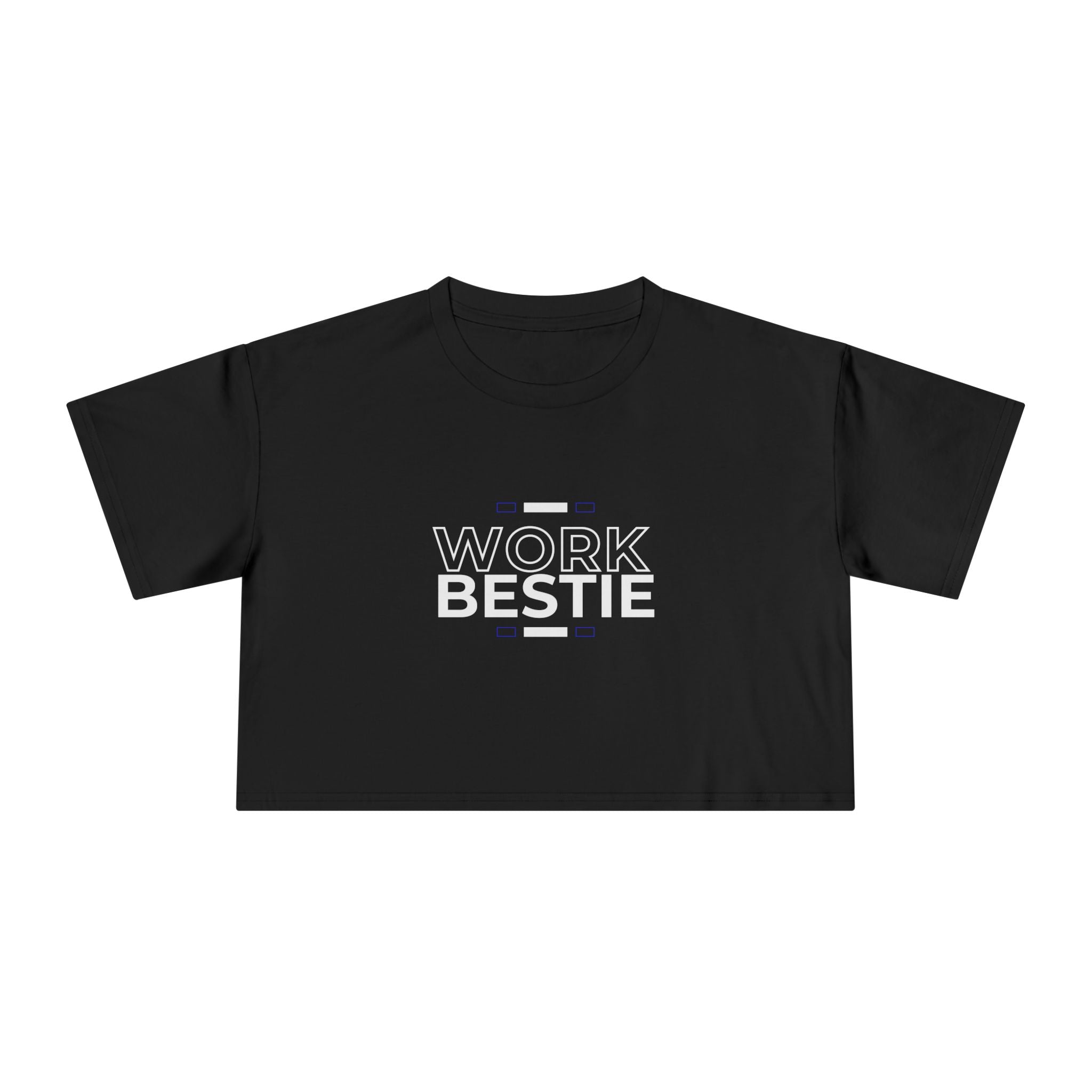 Work Bestie Women's Crop Tee