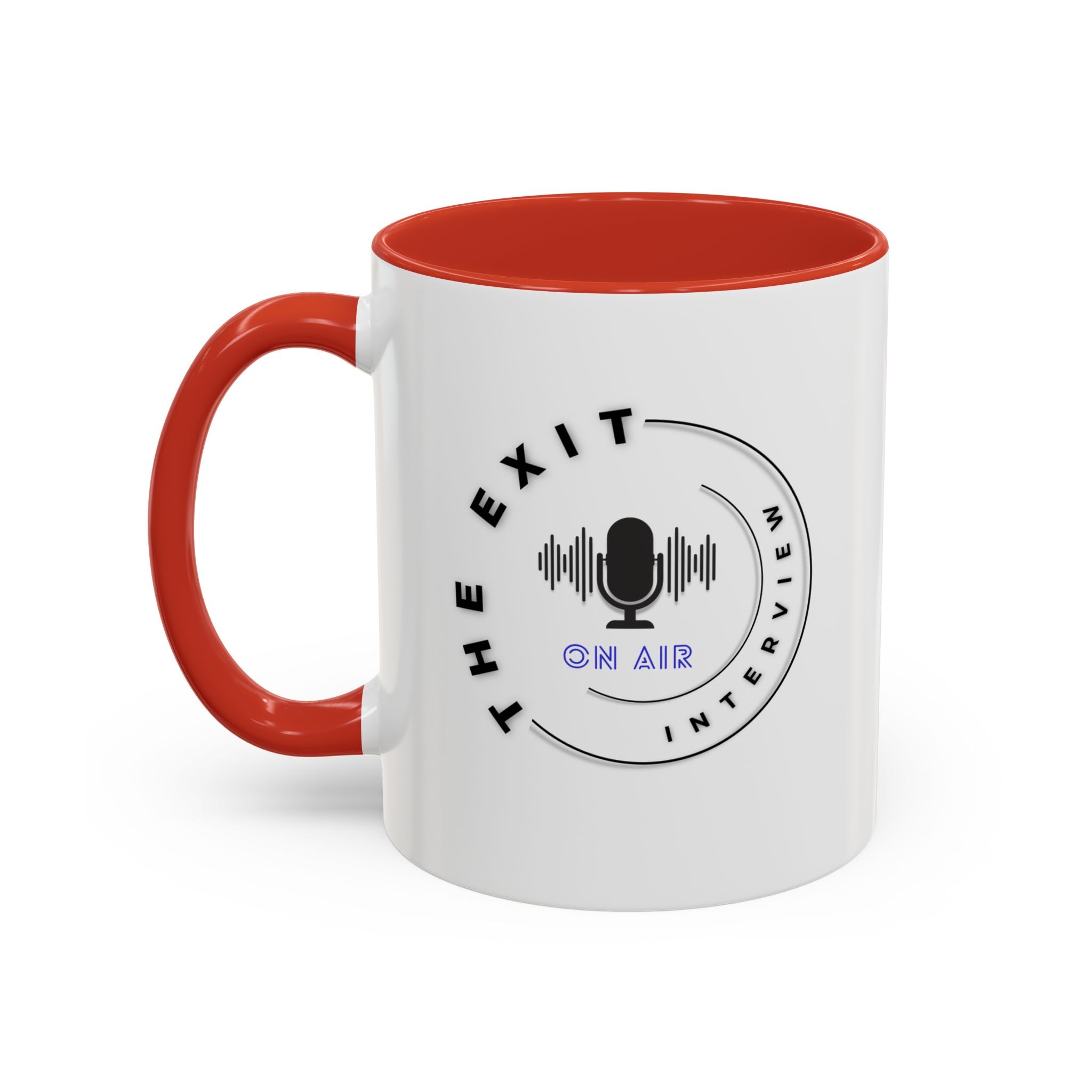 The Exit Interview On Air Accent Coffee Mug