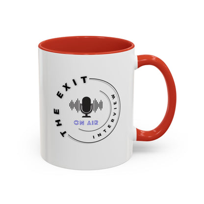 The Exit Interview On Air Accent Coffee Mug