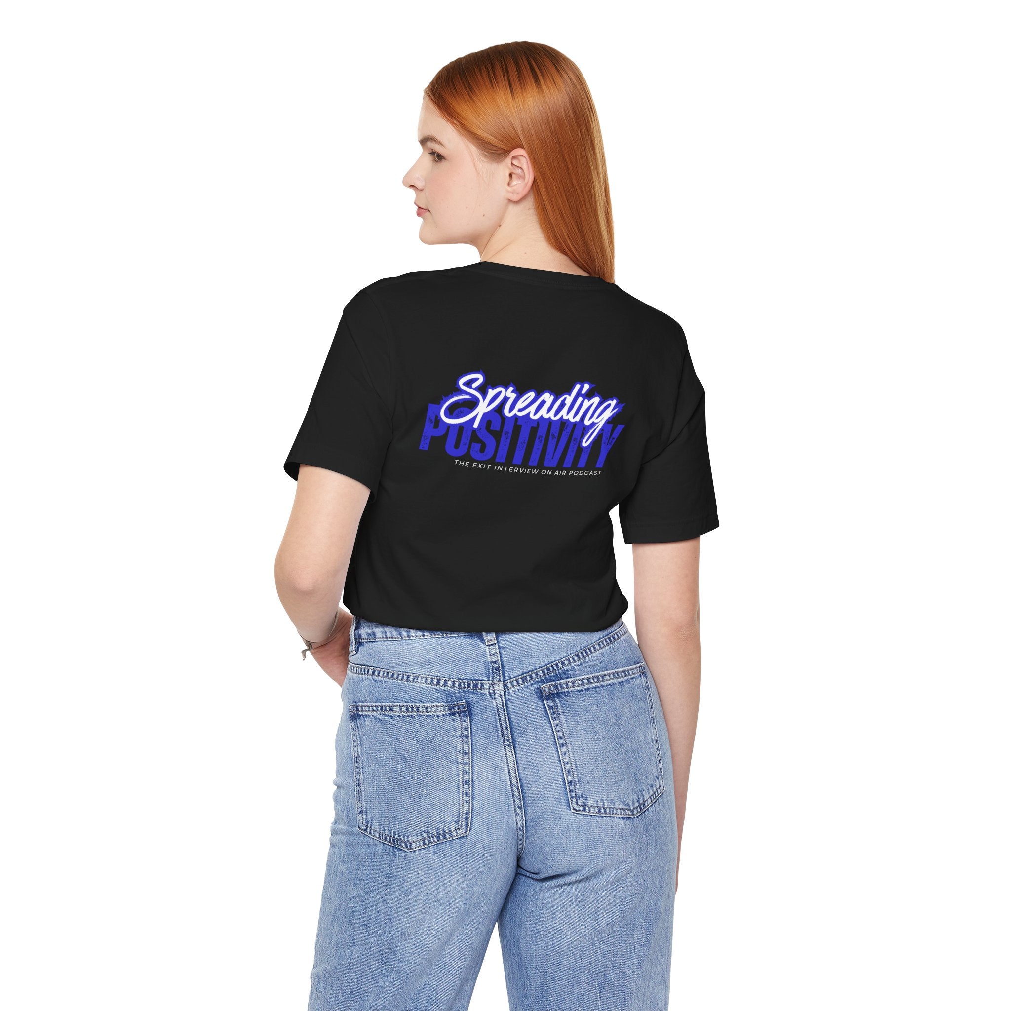 Spreading Positivity Unisex Jersey Short Sleeve Tee