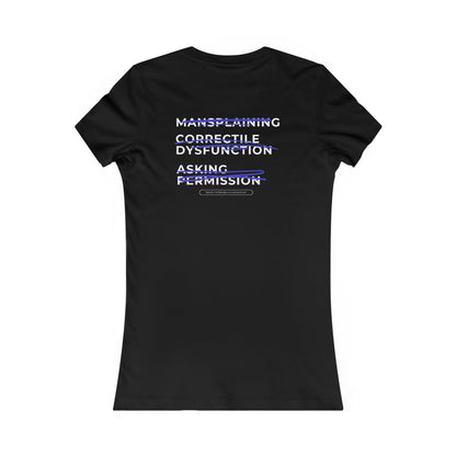 No Mansplaining Women's Favorite Tee