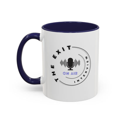 The Exit Interview On Air Accent Coffee Mug